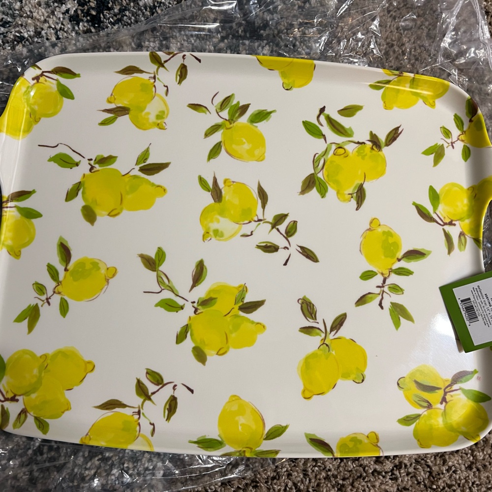 Kate Spade Lemon Serving Tray